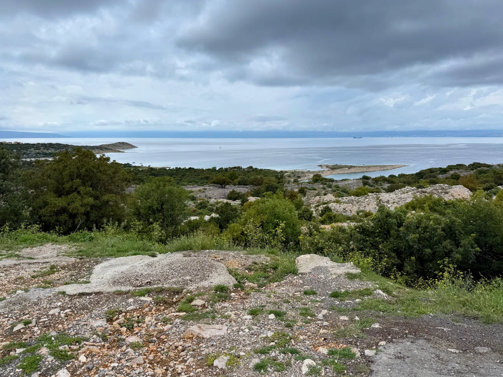 Gloomy morning on Krk