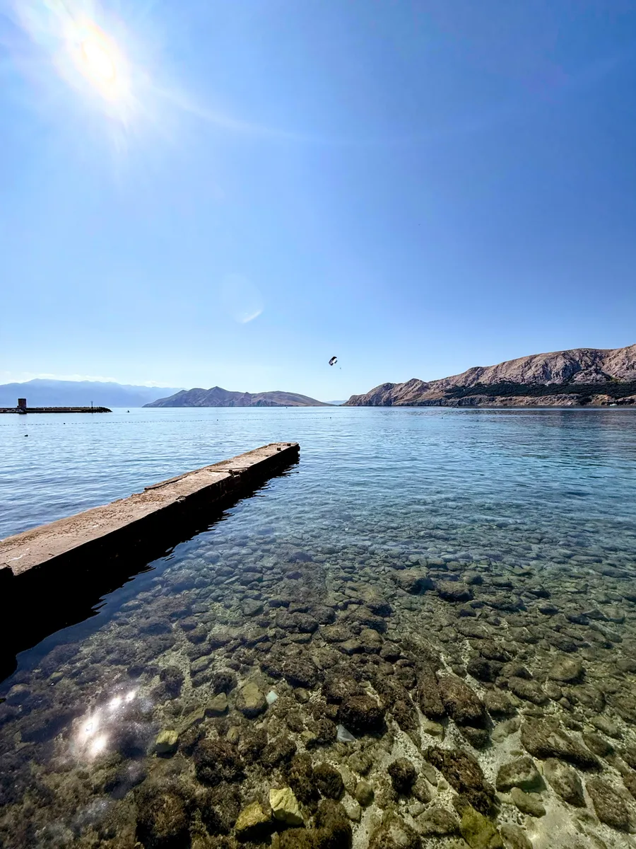Beach in Baška