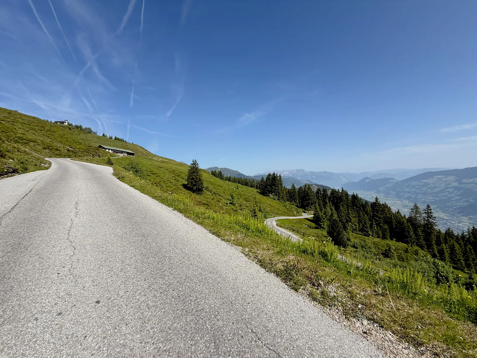 Zillertaler Höhenstraße - first unobstructed views