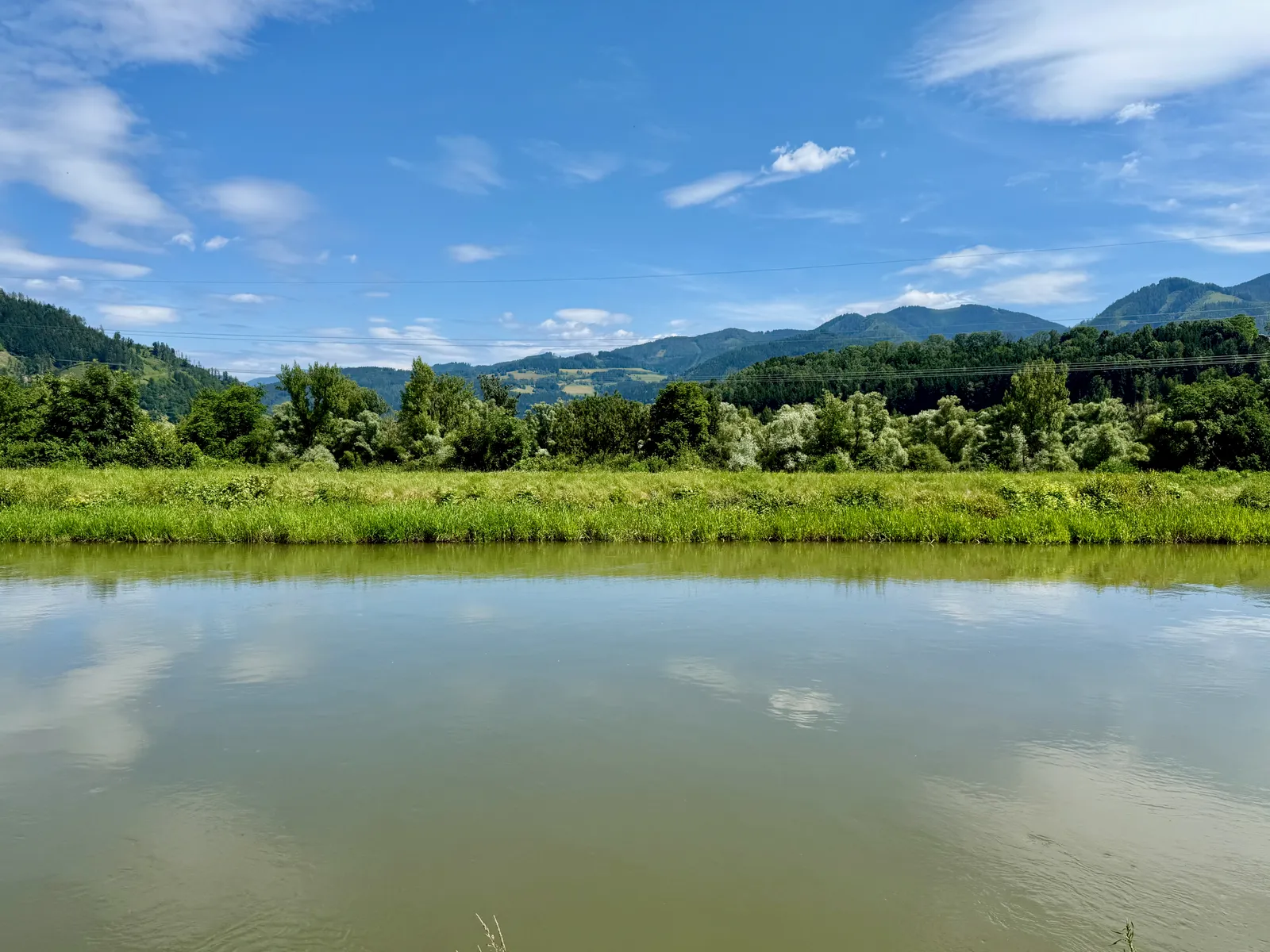 Canal in Mur valley,
