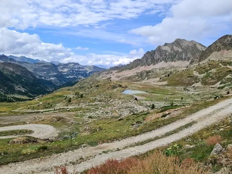 View from Col de la Lombarde